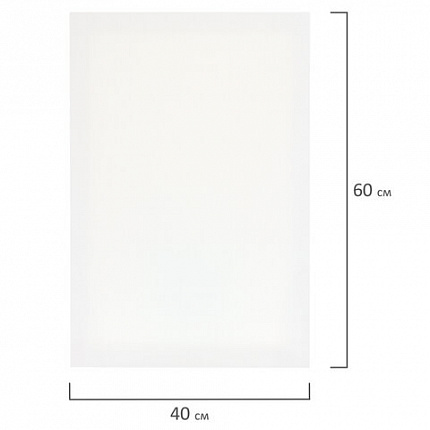 Холст на подрамнике BRAUBERG ART DEBUT, 40х60см, 280 г/м2, грунт, 100% хлопок, мелкое зерно, 191644