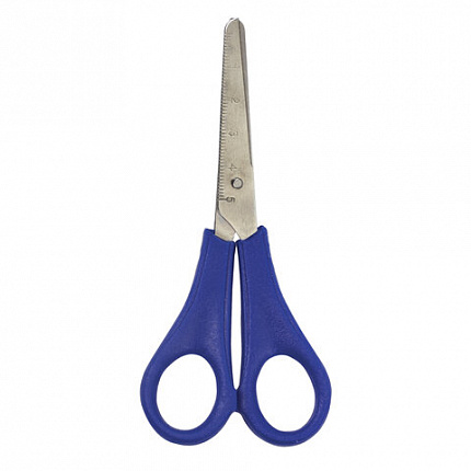 Ножницы ПИФАГОР, 135 мм, с линейкой, цвет ассорти, в картонной упаковке с европодвесом, 231163