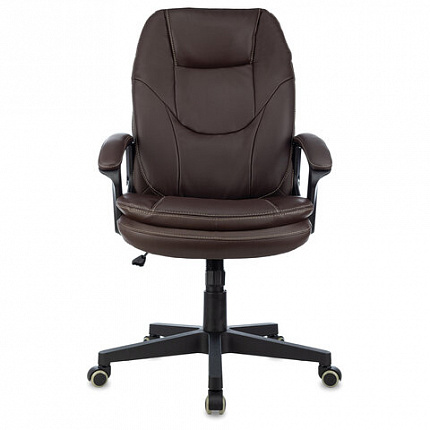 Кресло офисное BRABIX PREMIUM "Trend EX-568", экокожа, коричневое, 532101