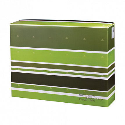 Набор подарочный настольный BESTAR "Titan" из дерева, 8 предметов, цвет "черное дерево", 237217