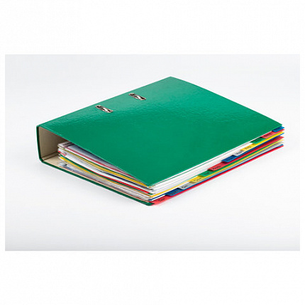 Разделитель пластиковый широкий BRAUBERG, А4+, 12 листов, Январь-Декабрь, оглавление, цветной, 225625