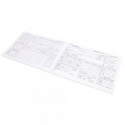 Бланк, офсет, "Путевой лист автобуса не общего пользования", А4 (198х275 мм), СПАЙКА 100 шт., STAFF, 130272