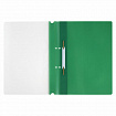 Скоросшиватель пластиковый с перфорацией STAFF, А4, 100/120 мкм, зеленый, 271717