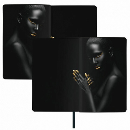 Ежедневник недатированный А5 (138х213 мм), BRAUBERG VISTA, под кожу, гибкий, 136 л., "Vogue", 112003