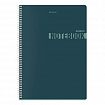 Тетрадь А4, 96 л., BRAUBERG, гребень, клетка, матовая ламинация, "NoteColor" (микс в спайке), 405316