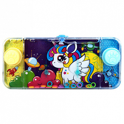 Водная игра ЕДИНОРОЖКИ, 15х7 см, колечки, ассорти, 4 вида, дисплей, JOLLY JOT (ДЖОЛЛИ ДЖОТ), 665997