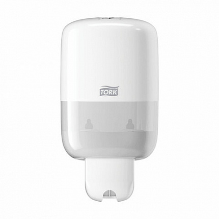 Дозатор для жидкого мыла TORK (Система S2) Elevation, 0,5 л, mini, белый, 561000