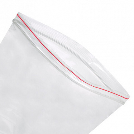 Пакеты ZIP LOCK "зиплок" ПРОЧНЫЕ, комплект 100 шт., 150х200 мм, ПВД, 60 мкм, BRAUBERG EXTRA, 608172