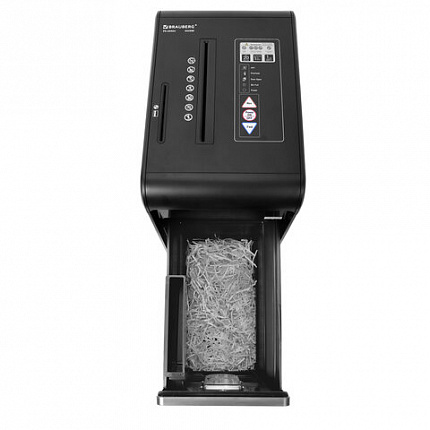 Уничтожитель (шредер) BRAUBERG PROFESSIONAL PS-2042m, CD, "HeavyDuty", 5 уровень секретности, 2х10 мм, 20 листов, корзина 42 литра, 532595