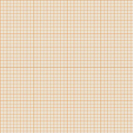 Бумага масштабно-координатная (миллиметровая) ПЛОТНАЯ, рулон 640 мм х 10 м, оранжевая, 80 г/м2, STAFF, 113482