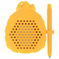 Магнитный планшет MAGPAD MINI для рисования 9х11,5 см, 91 шарик, ассорти, BRAUBERG KIDS, 665106