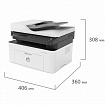 МФУ лазерное HP Laser 137fnw "4 в 1", А4, 20 стр./мин., 10000 стр./мес., АПД, Wi-Fi, сетевая карта, 4ZB84A