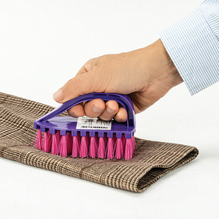 Щетка для одежды "Утюжок", 5х3,5х12 см, цвет ассорти, IDEA, М 5250