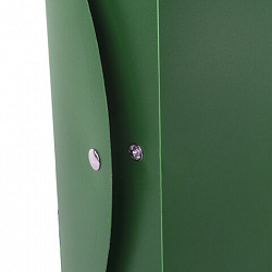 Короб архивный (330х245 мм), 70 мм, пластик, разборный, до 750 листов, зеленый, 0,7 мм, STAFF, 237277