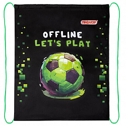 Мешок для обуви ПИФАГОР, 1 отделение, 42х34 см, "Offline", 273424