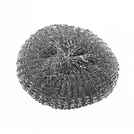 Губка (мочалка) металлическая, 40г, МЕГА, для посуды, гриля, плиты, YORK, 003030