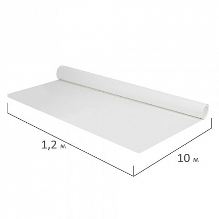 Ватман в рулоне (1,2x10 м), ГОЗНАК С-Пб, плотность 200 г/м2, BRAUBERG, 110974