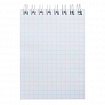 Блокнот МАЛЫЙ ФОРМАТ А7, 80 л., гребень, обложка пластик, клетка, HATBER, "LINE NEON", зеленый, 081518, 80Б7В1гр_03034