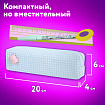 Пенал ЮНЛАНДИЯ ЮНИОР, 1 отделение, полиэстер, аппликация, "Piggy", 20х6х4 см, 273804