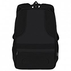 Рюкзак HEIKKI SECURE (ХЕЙКИ) универсальный, отделение для ноутбука, черный, 46x31x19 см, 273894