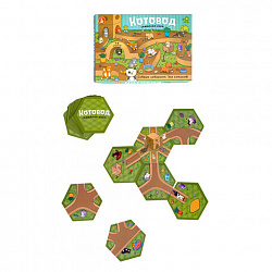Игра настольная "Котовод", 60 карточек, 10КОР, 6095