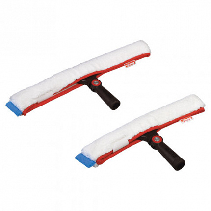 Насадка-шубка для мытья окон VILEDA "Эволюшн", микрофибра, ширина 35 см (к щетке 602099), 500207