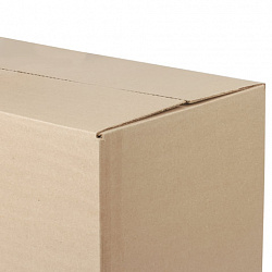 Гофрокороб, длина 370 мм х ширина 270 мм х высота 370 мм, марка Т22, профиль В, FEFCO 0201 / ГОСТ, исполнение А, 440056