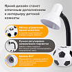 Настольная лампа / светильник SONNEN OU-503, на подставке, цоколь Е27, "Мяч", белый, 236675