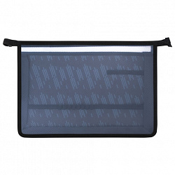 Папка для труда на молнии BRAUBERG А4, 2 отделения, органайзер, "Speed increase", 273404