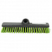 Щетка для уборки шробер (скраббер) ширина 24 см, щетина 2,5 см, пластик, еврорезьба, Twigi AZUR, 43020