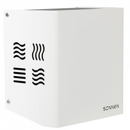 Сушилка для рук SONNEN HDR-1200W, 1200 Вт, производство РОССИЯ, антивандальная, 12 м/с, сталь, 701870