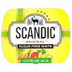 Драже освежающие SCANDIC без сахара со вкусом "Цитрусовый микс", 14 г, 4603738769889