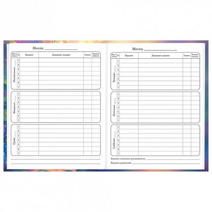 Дневник 1-4 класс 48 л., твердый, BRAUBERG, глянцевая ламинация, с подсказом, "Милашки", 107157