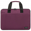 Сумка портфель HEIKKI PERSPECTIVE (ХЕЙКИ) с отделением для ноутбука 15,6", бордовая, 28х39х3 см, 272596