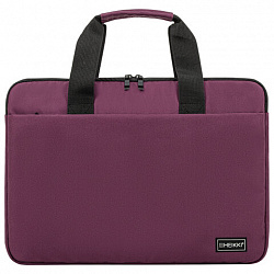 Сумка портфель HEIKKI PERSPECTIVE (ХЕЙКИ) с отделением для ноутбука 15,6", бордовая, 28х39х3 см, 272596