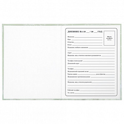 Дневник 1-4 класс 48 л., твердый, ЮНЛАНДИЯ, глянцевая ламинация, с подсказом, "Котик", 106825