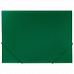 Папка на резинках А4 BRAUBERG PIXEL, темно-зеленая, до 300 листов, 0,5 мм, 273040