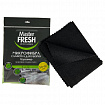 Тряпка для мытья пола из микрофибры, 50х60 см, черная, MASTER FRESH