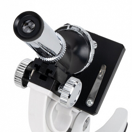 Микроскоп с подсветкой в кейсе, 74 предмета, в т.ч. набор из 16 микропрепаратов в подарок, увеличение 300х,600х,1200х, BRAUBERG KIDS, 391399