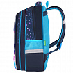 Рюкзак BRAUBERG KIDS FLOSSY, 2 отделения, 3 кармана, "Sky girl", 3D-панель, 40х28х18 см, 273179