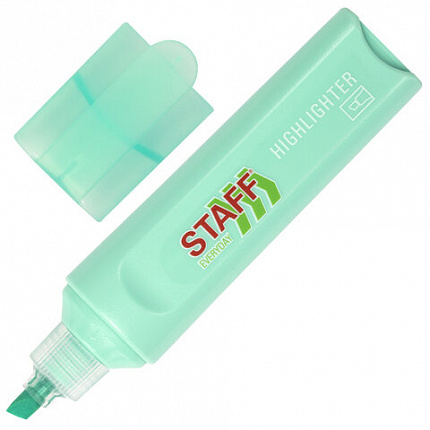 Набор текстовыделителей 12 ЦВЕТОВ, STAFF "EVERYDAY HL-720", 6 неоновых цветов + 6 пастельных цветов, линия 1-5 мм, 152557