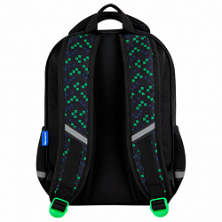 Рюкзак BRAUBERG OPTIMA, 2 отделения, с брелоком, "Ominous spider", 3D-панель, 36х27х18 см, 273160