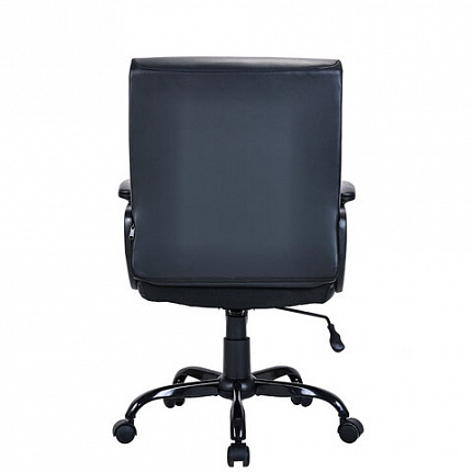 Кресло BRABIX "Win MG-353", кожзаменитель, разборное пятилучие, черное, 532981