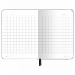 Блокнот с резинкой в клетку 96 л., МАЛЫЙ ФОРМАТ А6, 109х148 мм, твердая обложка, BRAUBERG, "Future", 116332