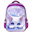 Рюкзак SNOOBAG (СНУБЭГ) FLOSSY, 2 отделения, 3 кармана, "Мечтатель", объемный дизайн, 40х28х18 см, 274441
