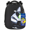 Ранец BRAUBERG PREMIUM, 2 отделения, с брелком, "Fast car", 38х29х16 см, 270600