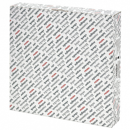 Часы настенные TROYKATIME (TROYKA) 77777710, круг, белые, белая рамка, 30,5х30,5х3,5 см