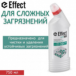 Чистящее средство 750 мл, EFFECT "Alfa 105", для сантехники, кислотное, для сложных загрязнений, 14321
