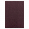 Тетрадь 48 л. в клетку обложка кожзам под рогожку, сшивка, A5 (147х210мм), БОРДОВЫЙ, BRAUBERG MOVE, 403844