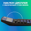 Калькулятор настольный BRAUBERG EXTRA-12-BKBU (206x155 мм), 12 разрядов, двойное питание, ЧЕРНО-СИНИЙ, 250472